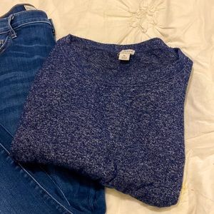 J. Crew tie-hem sweatshirt